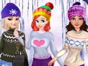 Play Princesses Cute Winter Sweater Game on FOG.COM