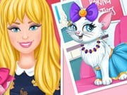 Play Barbie And Kitty Fashionistas Game on FOG.COM