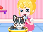 Play Baby Anna A Day With Puppy Game on FOG.COM