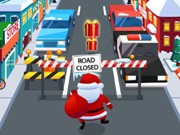 Play Santa Street Run Game on FOG.COM