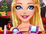 Play Barbies Christmas Makeup Trends Game on FOG.COM