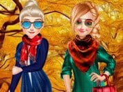 Play Sisters Fall Sweater Game on FOG.COM