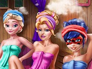 Play Super Girls Sauna Realife Game on FOG.COM