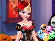 Play Princess Elsa Halloween Night Game on FOG.COM