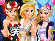 Play Princess Bffs Halloween Spree Swf Game on FOG.COM