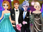 Play Frozen Sisters Wedding Room Design Game on FOG.COM
