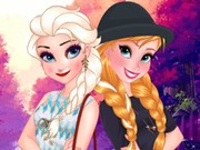 Play Frozen Sisters Autumn Trends Game on FOG.COM