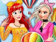Play Fashion Princesses & Balloon Festival Game on FOG.COM