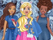 Play Barbie Denim And Diamonds Party Game on FOG.COM