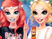 Play Princesses Rock Concert Style Game on FOG.COM