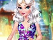 Play Elsa Floral Summer Game on FOG.COM