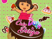 Play Dora Cake Design Game on FOG.COM