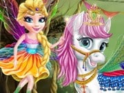 Play Princess Fairytale Pony Grooming Game on FOG.COM