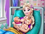 Play Ice Queen Twins Birth Game on FOG.COM
