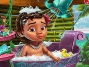 Play Moana Baby Shower Care Game on FOG.COM