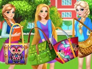 Play Princess Disney College Bag Game on FOG.COM