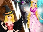 Play Rapunzel Devil And Angel Dress Game on FOG.COM