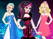 Play Monster High Princess Fashion Mix Game on FOG.COM