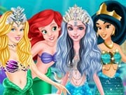 Play Ariel Underwater Sleepover Game on FOG.COM