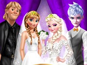 Play Sisters Wedding Dress Game on FOG.COM