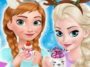 Play Frozen Sisters Cozy Time Game on FOG.COM