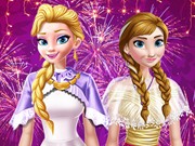 Play Ellie and Annie New Year's Eve Party Game on FOG.COM