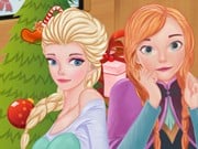 Play Frozen Sisters Christmas Day Game on FOG.COM