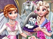 Play Elsa Preparing Anna Wedding Game on FOG.COM