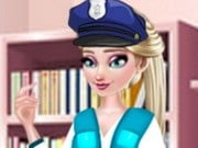 Play Elsa Police Style Game on FOG.COM