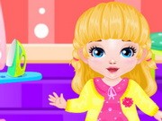 Play Ironing Kids Clothes Game on FOG.COM