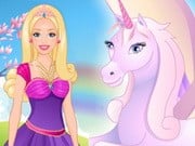 Play Barbie And The Unicorn Game on FOG.COM