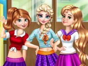 Play Disney Princess College Dress Game on FOG.COM