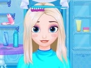 Play Frozen Hair Salon Game on FOG.COM