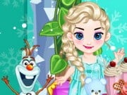 Play Baby Frozen Winter Party Game on FOG.COM