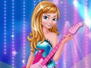 Play Elsa And Anna Royals Rock Dress Game on FOG.COM