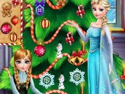 Play Frozen Christmas Tree Design Game on FOG.COM