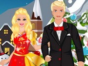 Play Barbie And Ken Christmas Dating Game on FOG.COM