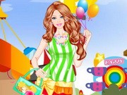 Play Barbie At The Water Park Dress Up Game on FOG.COM