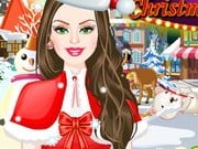 Play Barbie Christmas Dress Up Game on FOG.COM