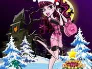 Play Draculaura Christmas Dress Up Game on FOG.COM