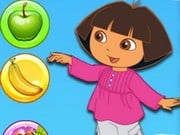 Play Dora Fruit Bubble Game on FOG.COM