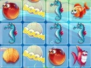 Play Fish World Match 3 Game on FOG.COM