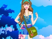 Play Barbie Camping Princess Dress Up Game on FOG.COM