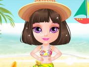 Play Baby Halen Beach Dress Up Game on FOG.COM
