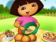 Play Dora Yummy Cupcake Game on FOG.COM
