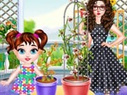Play Baby Taylor Gardening Fun Game on FOG.COM