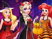 Play Princesses Halloween Surprise Gift Game on FOG.COM