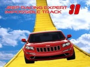 Play Stunt Jeep Simulator : Impossible Track Racing Game Game on FOG.COM