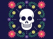Play Colorful Skull Jigsaw Game on FOG.COM