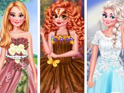 Play Princesses Of The 4 Seasons Game on FOG.COM
